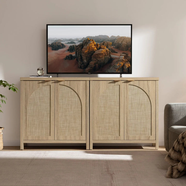Savanna Cabinet with Arched Doors