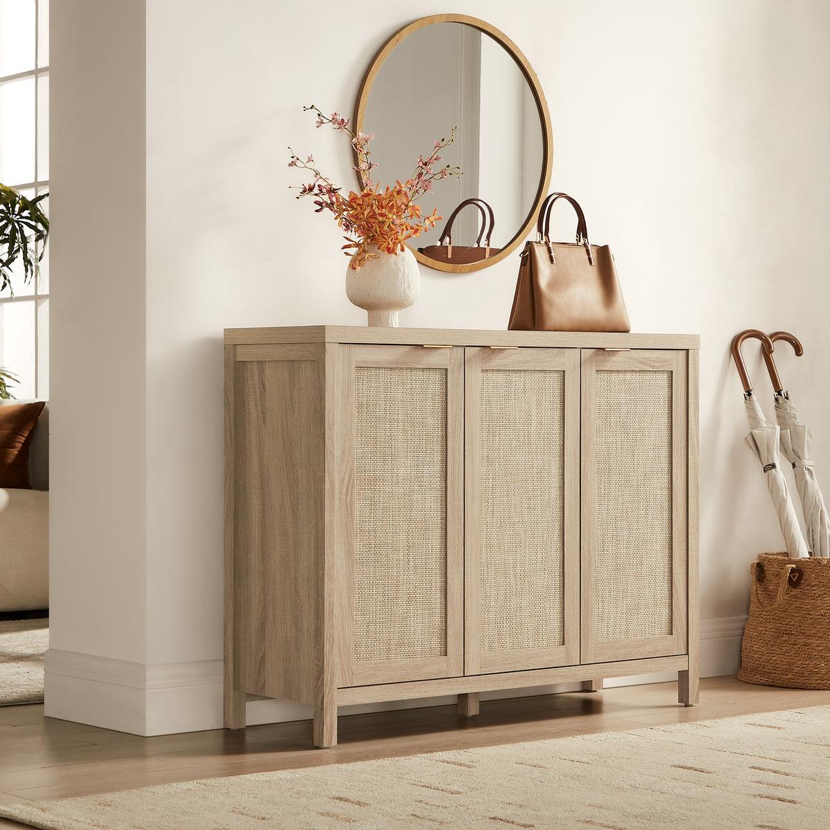 Savanna 43.5Inch Wide Buffet Cabinet with Storage