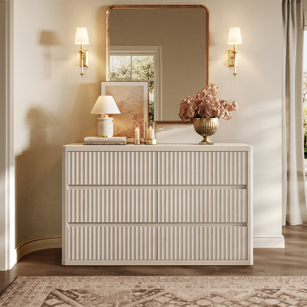 Cas Modern Dresser and Nightstands Set
