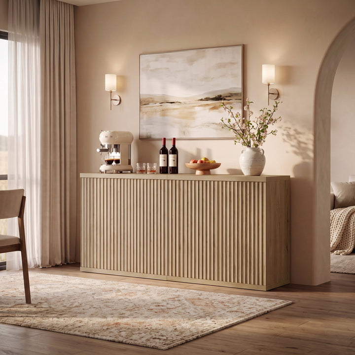 Stria Sideboard Cabinet, Living Room Storage