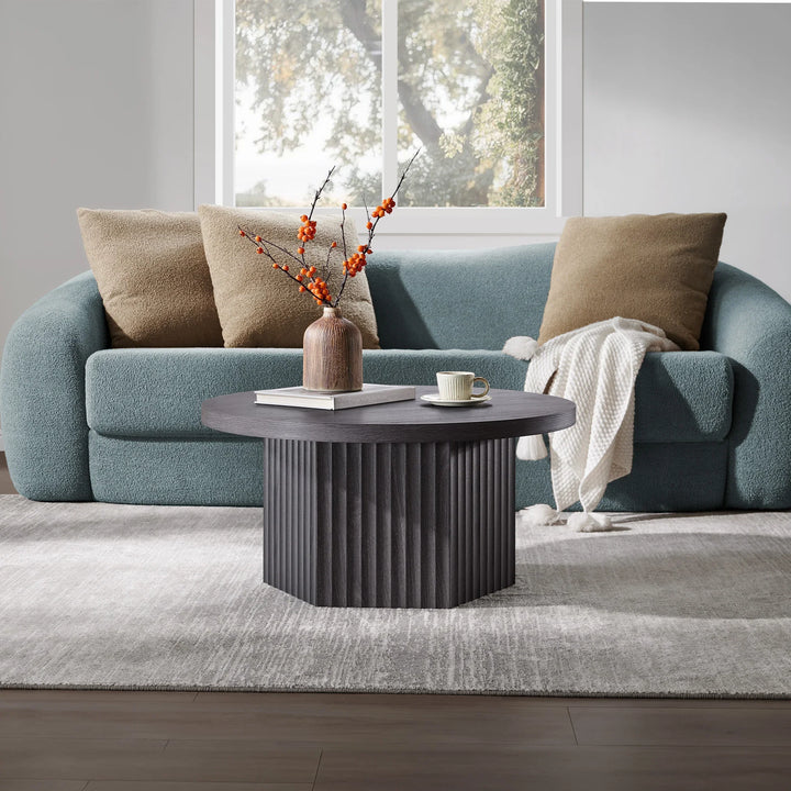 Stria Black Coffee Table