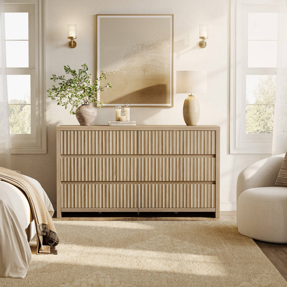 Prelude 6 Drawers Chest Bedroom Sets