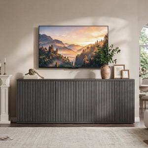 Stria TV Stand with Storage for 85Inch TV, Set of 3
