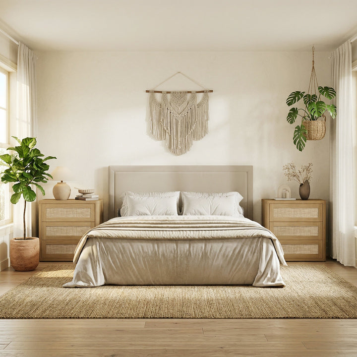 Zura Modular 6-Drawer Dresser and Nightstands Set