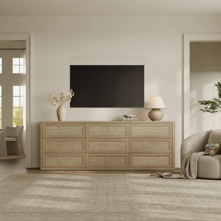 Zura 9 Drawers Dresser Sets