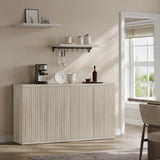 Stria Sideboard Cabinet with 2 Doors, Set of 2