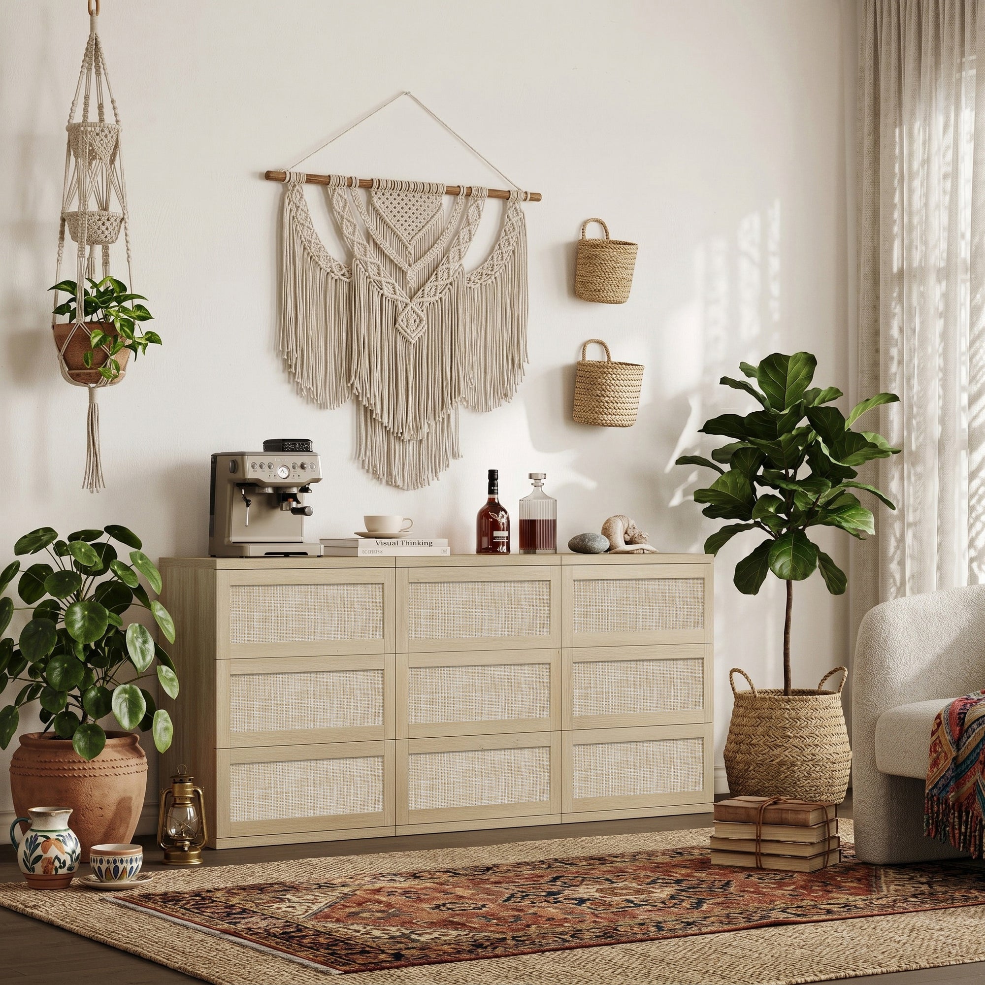 Zura Sideboard, 34.2 Inches Tall