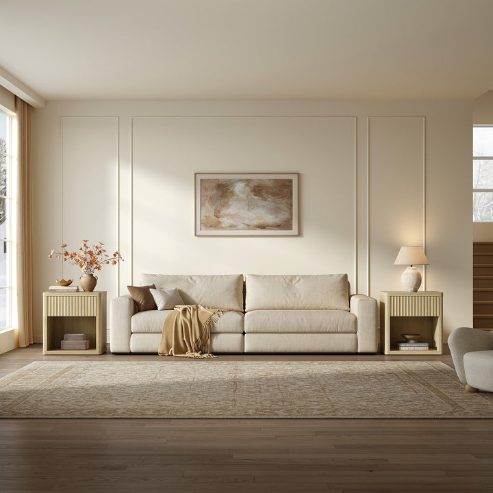 Cas Nightstand with Drawer, Bedroom Storage