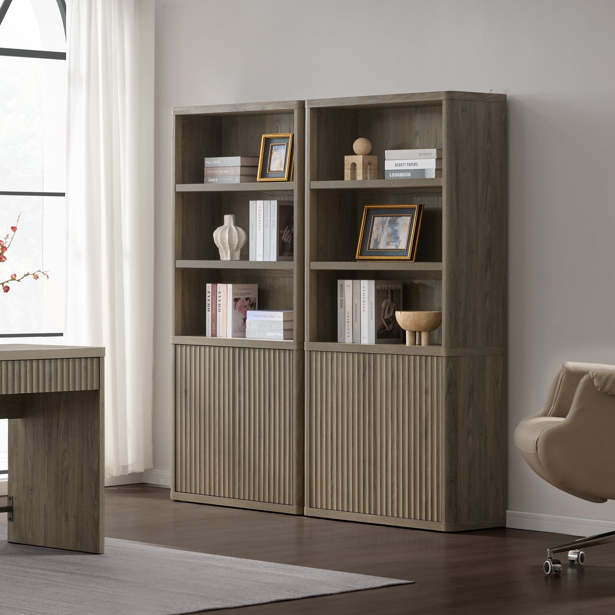 Cas Bookcase with 2 Doors