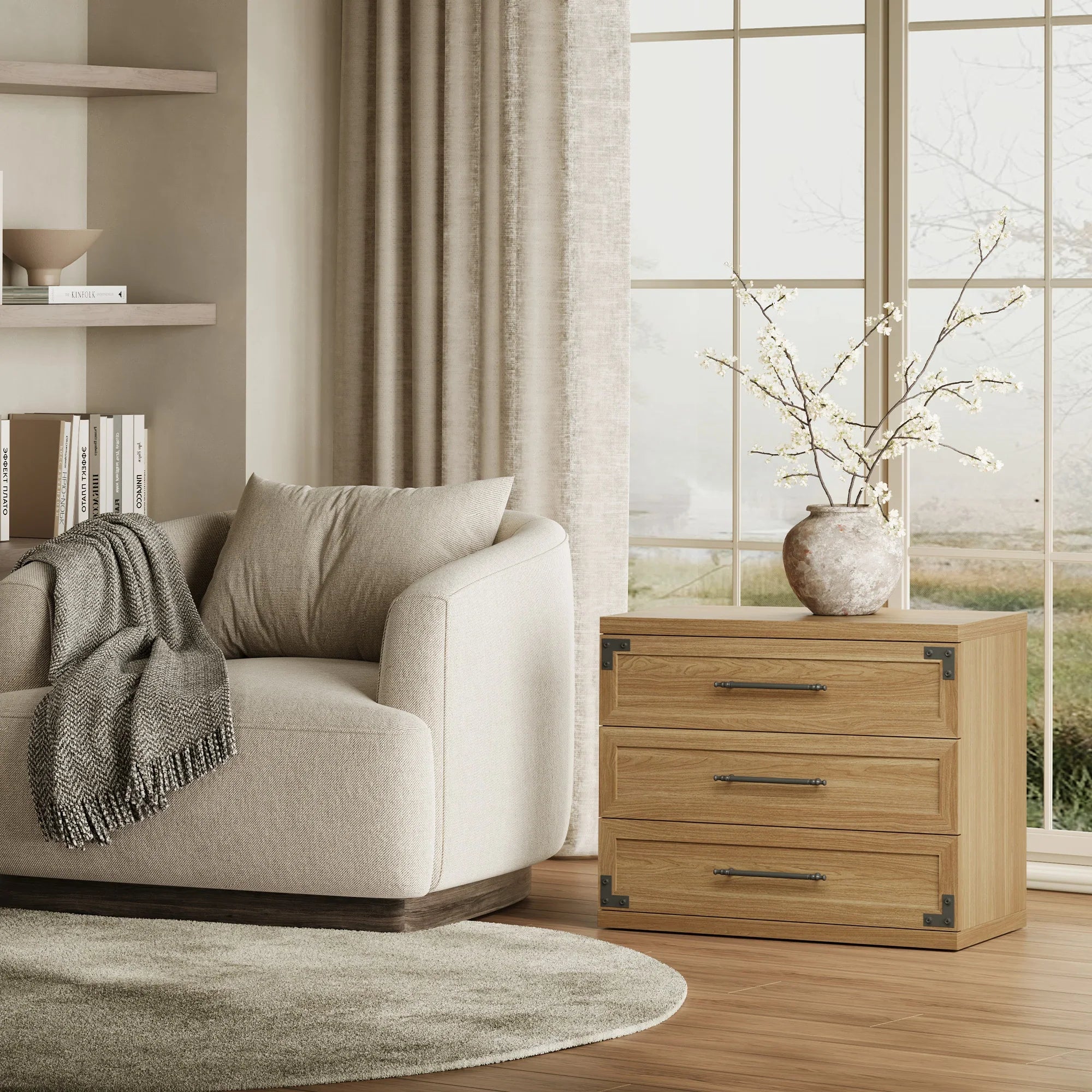 Willow 9 Drawers Dresser for Bedroom