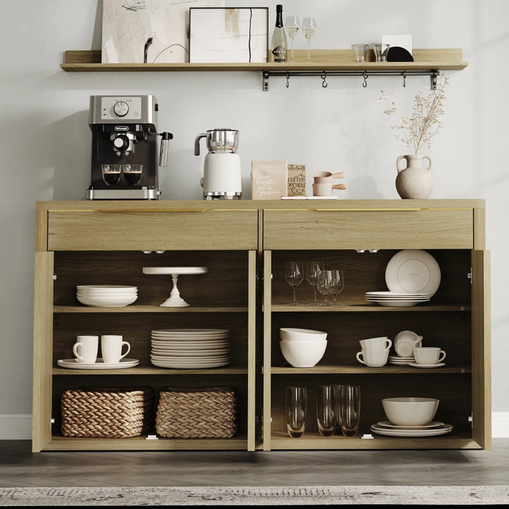Cas Buffet Cabinet, Natural