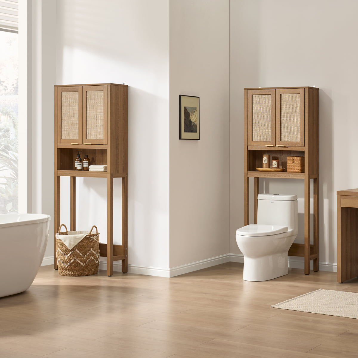 Savanna Over-the-Toilet Bathroom Storage Cabinet