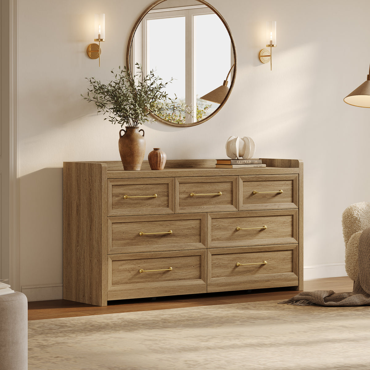 Helio Dresser and Nightstands Bedroom Set