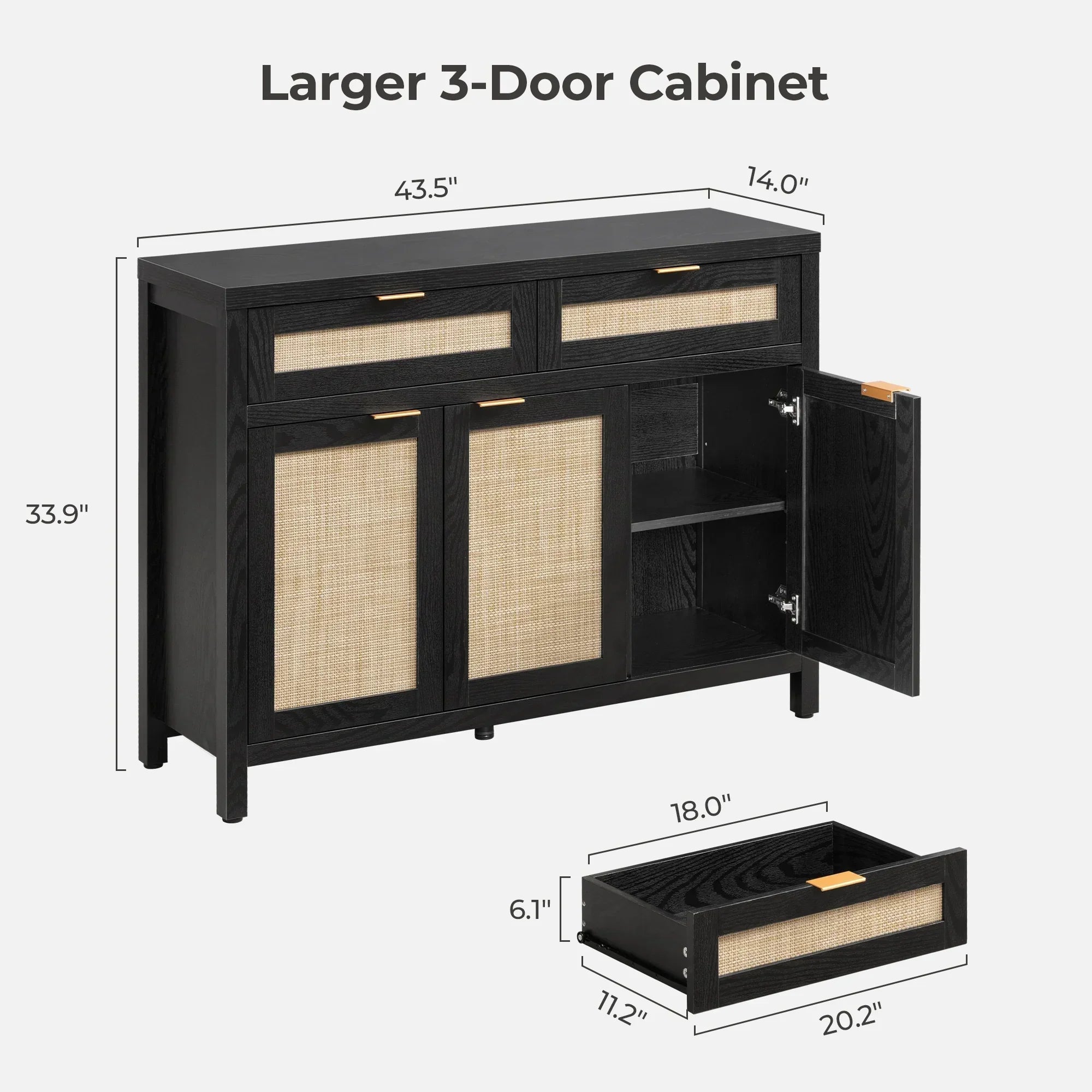Savanna Sideboard with Doors