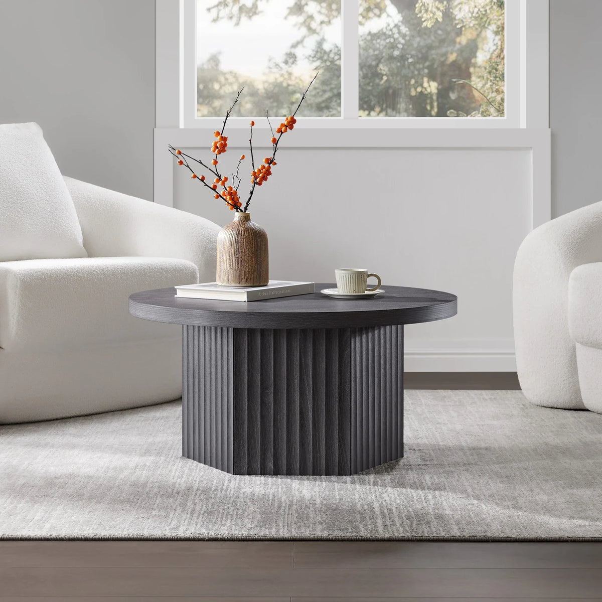Stria Black Coffee Table