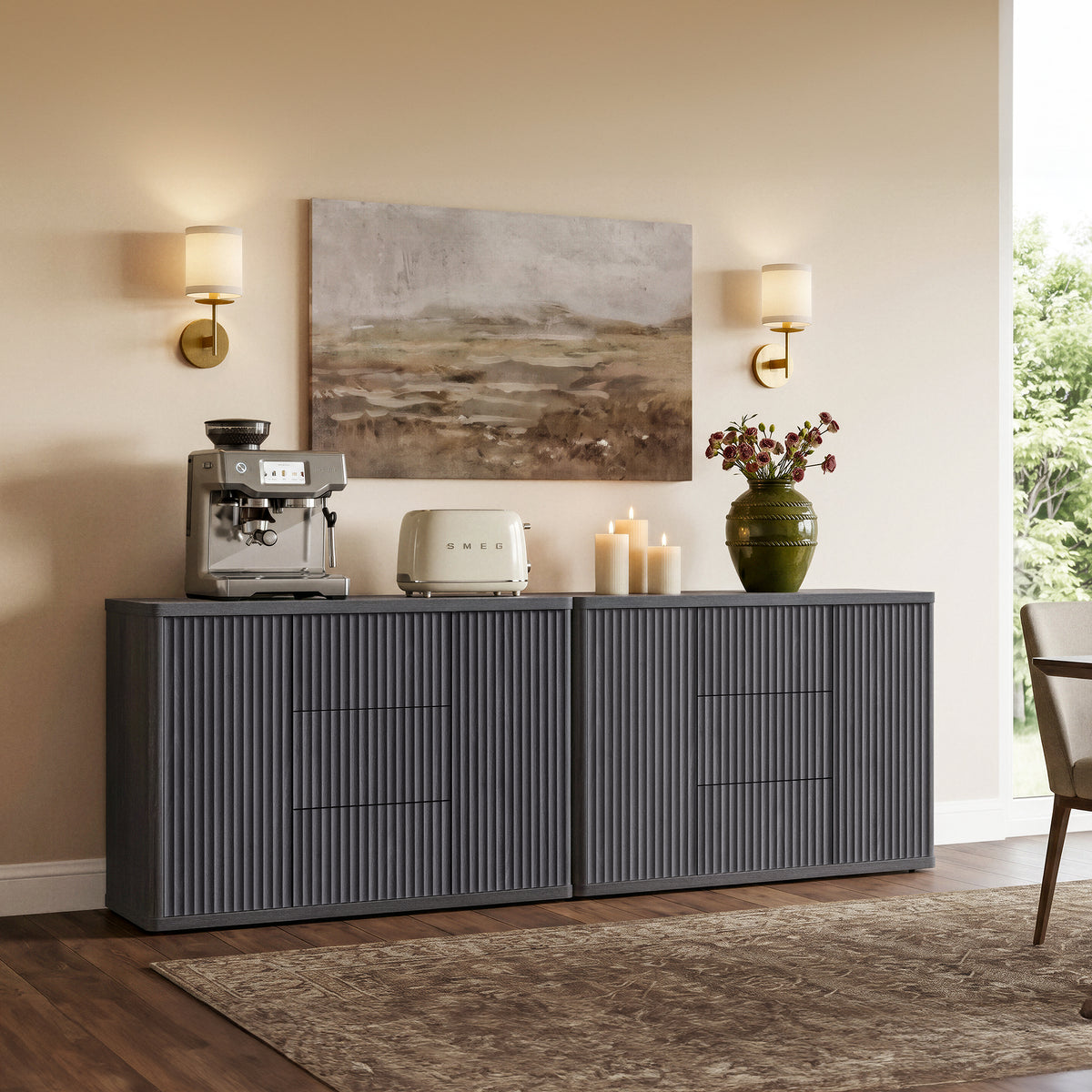 Cas Sideboards with 3 Drawer and 2 Doors