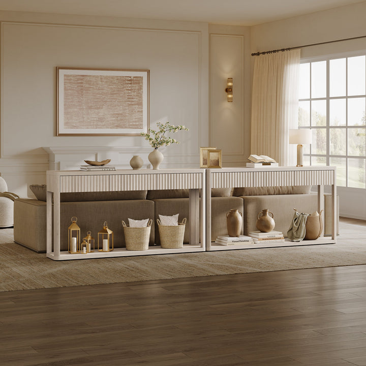 Cas 31'' Tall Entryway Tables, Set of 2