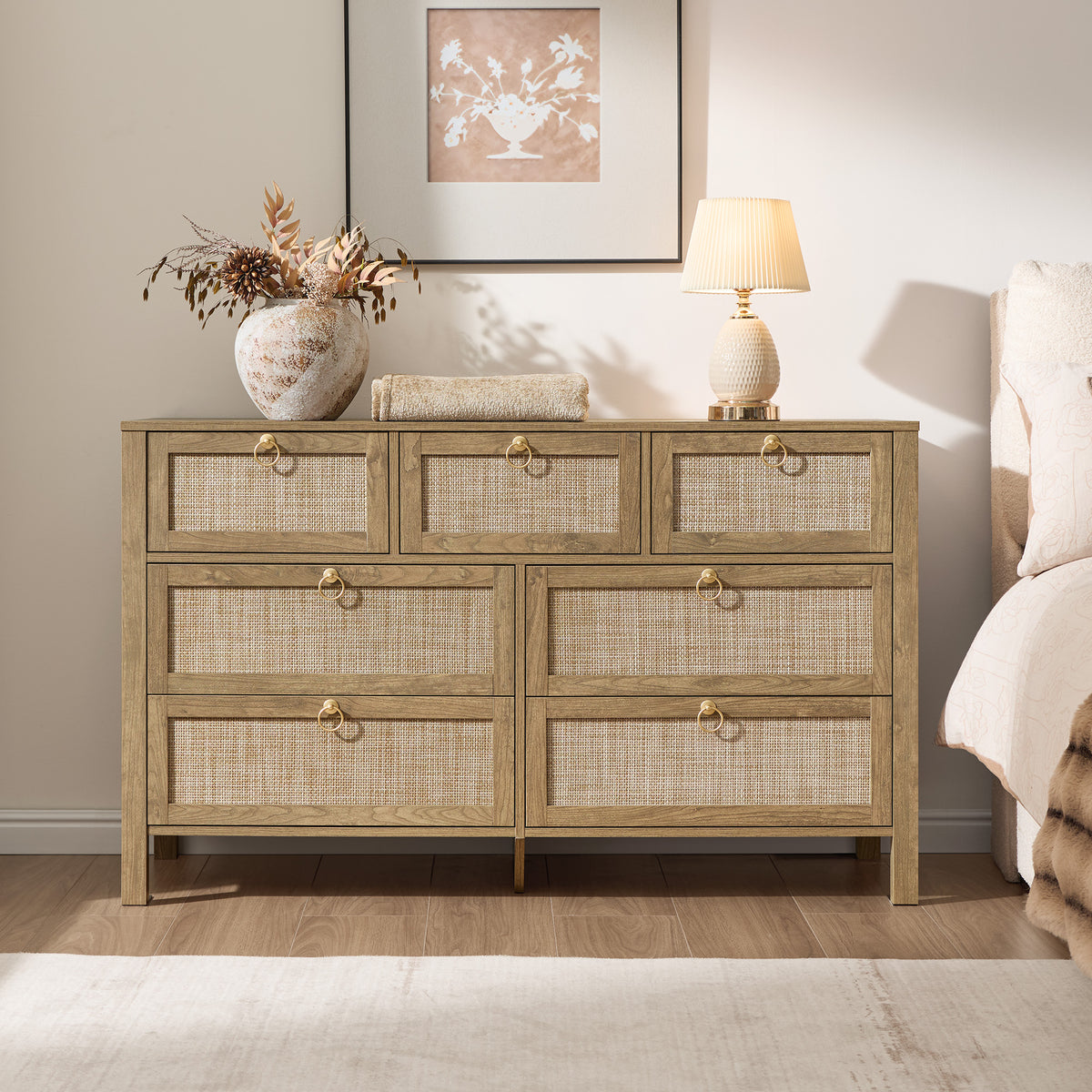 Terra Dresser and Nightstands Set