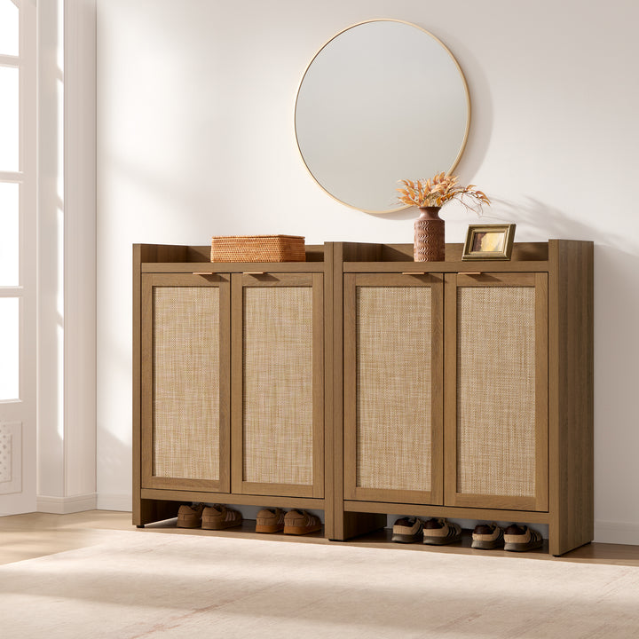 Savanna Shoe Cabinet, 24 Pairs Shoes