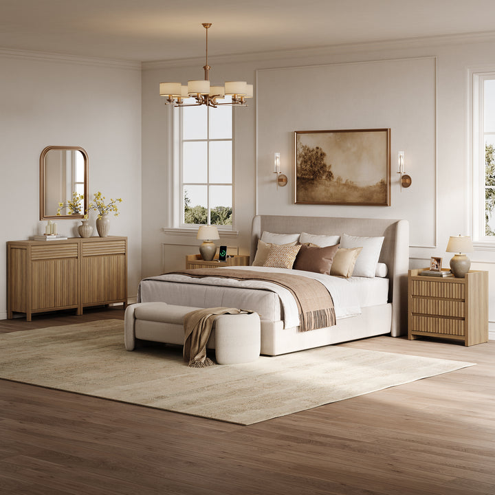 Prelude Large-Size Nightstand with Charger