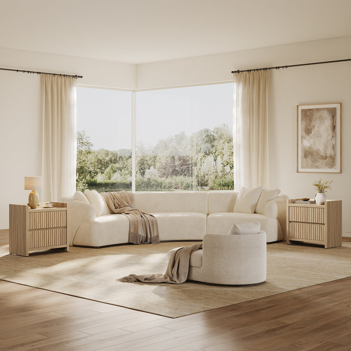 Prelude End Tables, 2 Drawers