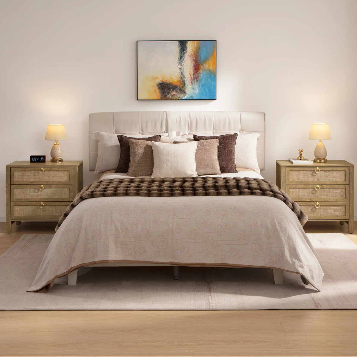 Terra 3 Drawers Nightstand