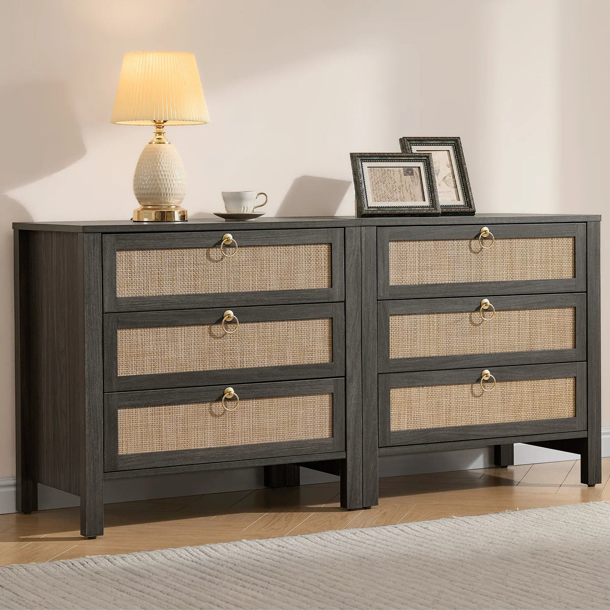 Terra 3 Drawers Nightstand