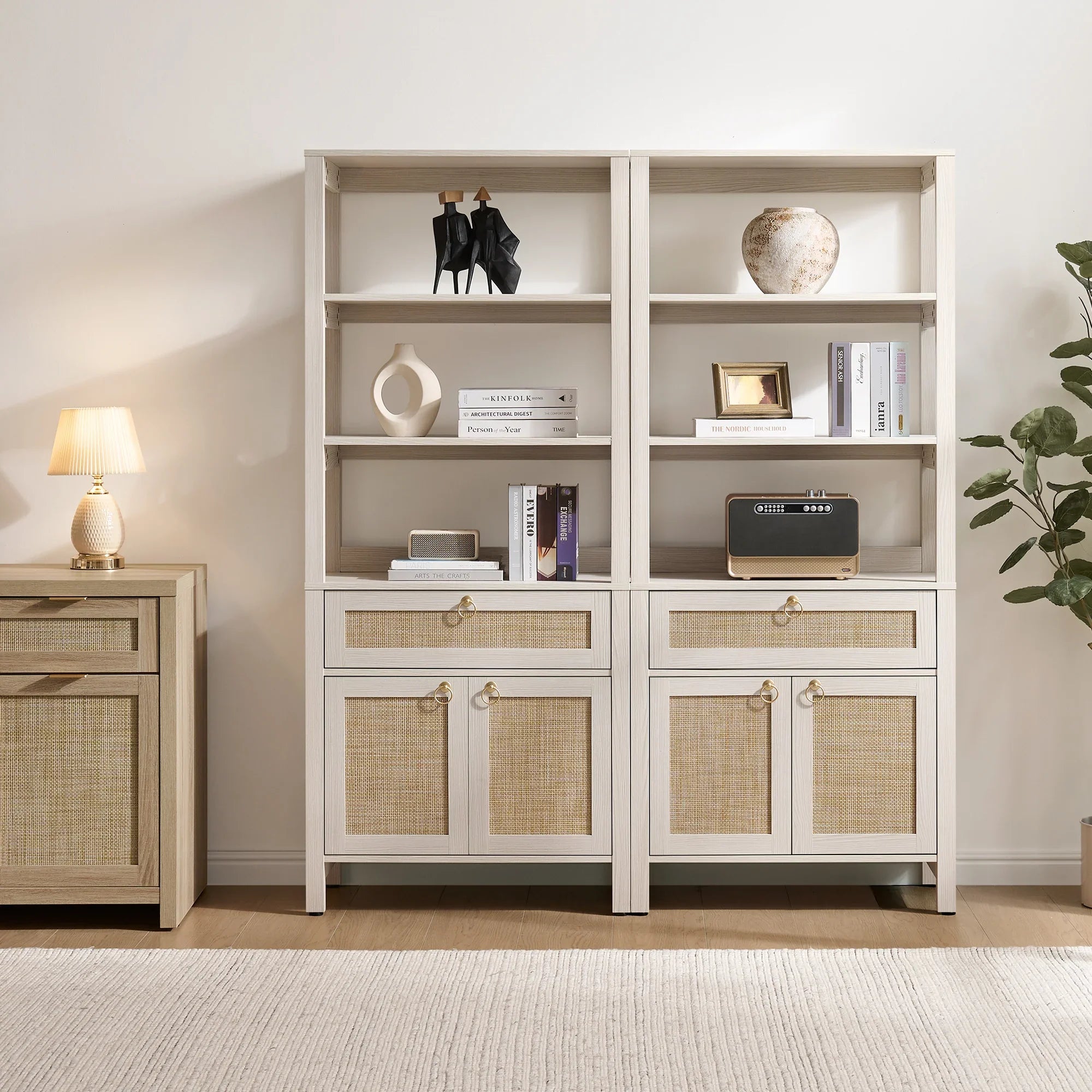 Terra Bookshelf With 2 Doors