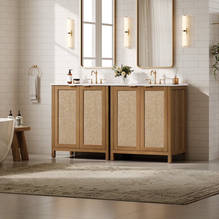 Savanna Vanity Cabinet with Sink and Storage