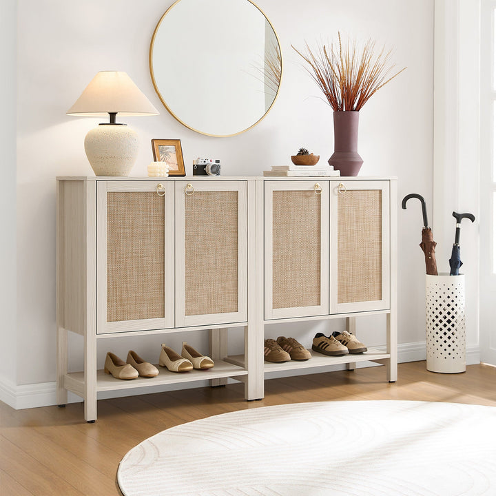 Terra Shoe Cabinet Entryway, Set of 2