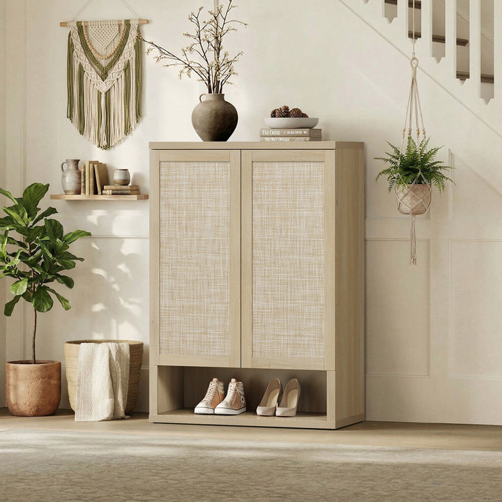 Zura Shoe Storage Cabinet with 2 doors