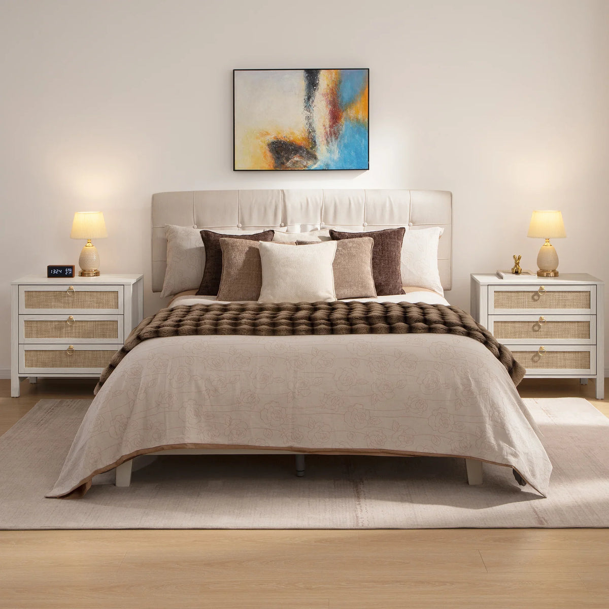 Terra Nightstand, 3 Drawers