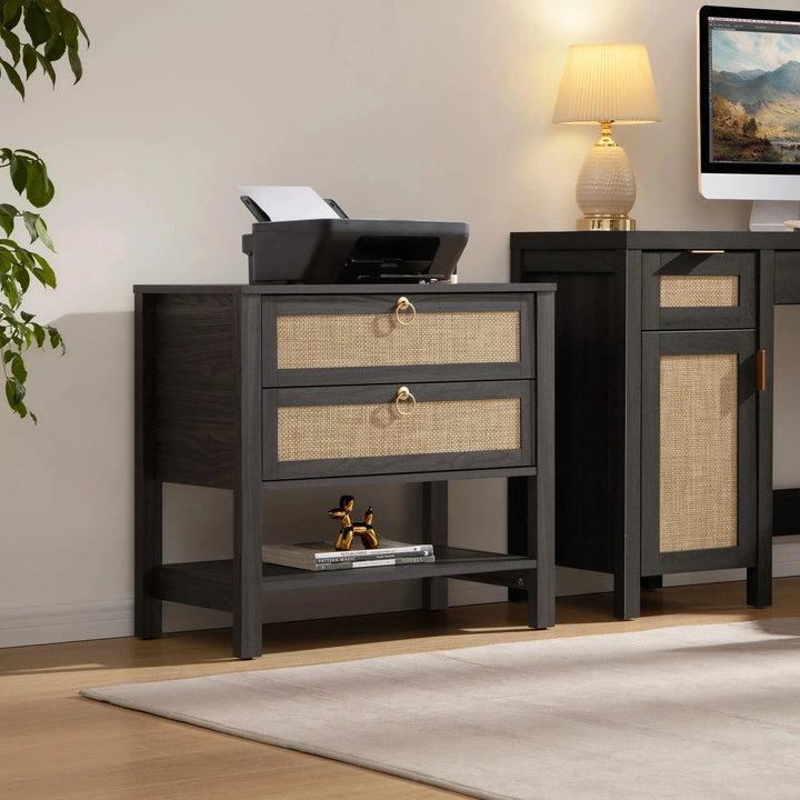 Terra Nightstand with 2 Drawers