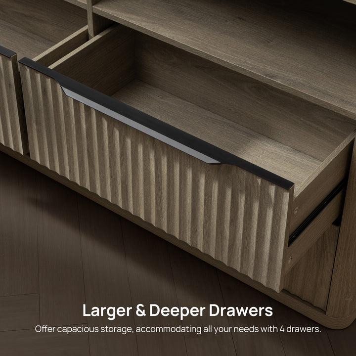 Cas Dresser, 4 Drawers, Set of 2