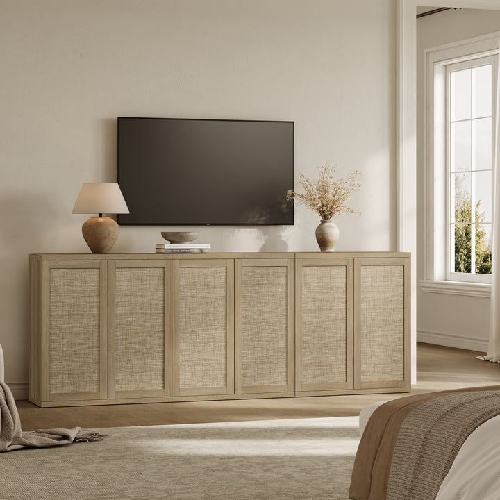 Zura Rattan Sideboard, 2 Doors