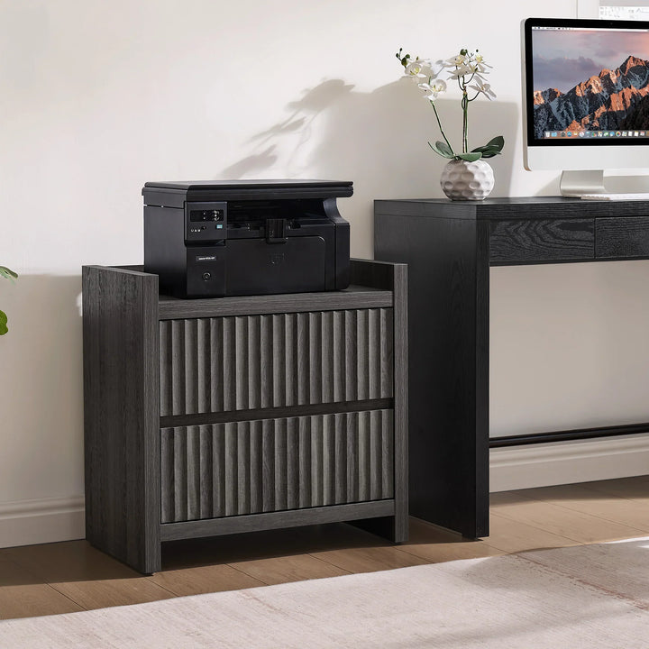 Prelude Night Table with Drawers and Charger