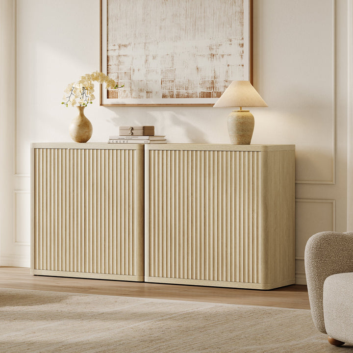 Cas TV Cabinet with 2 Doors, Set of 3
