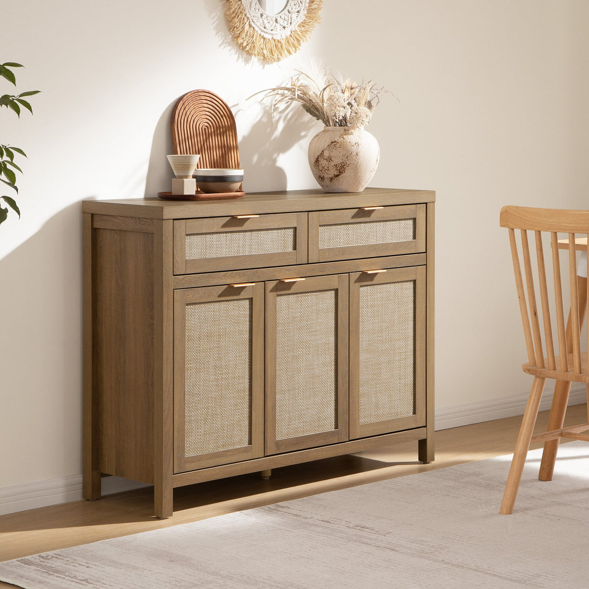 Savanna Sideboard Cabinet, Flexible Storage