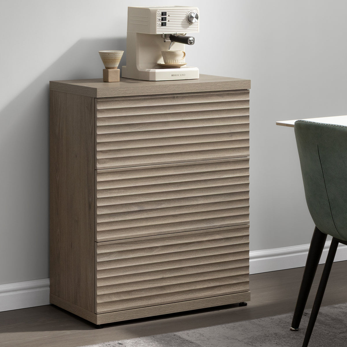 Stria Modular 9 Drawers Dresser Bedroom Set