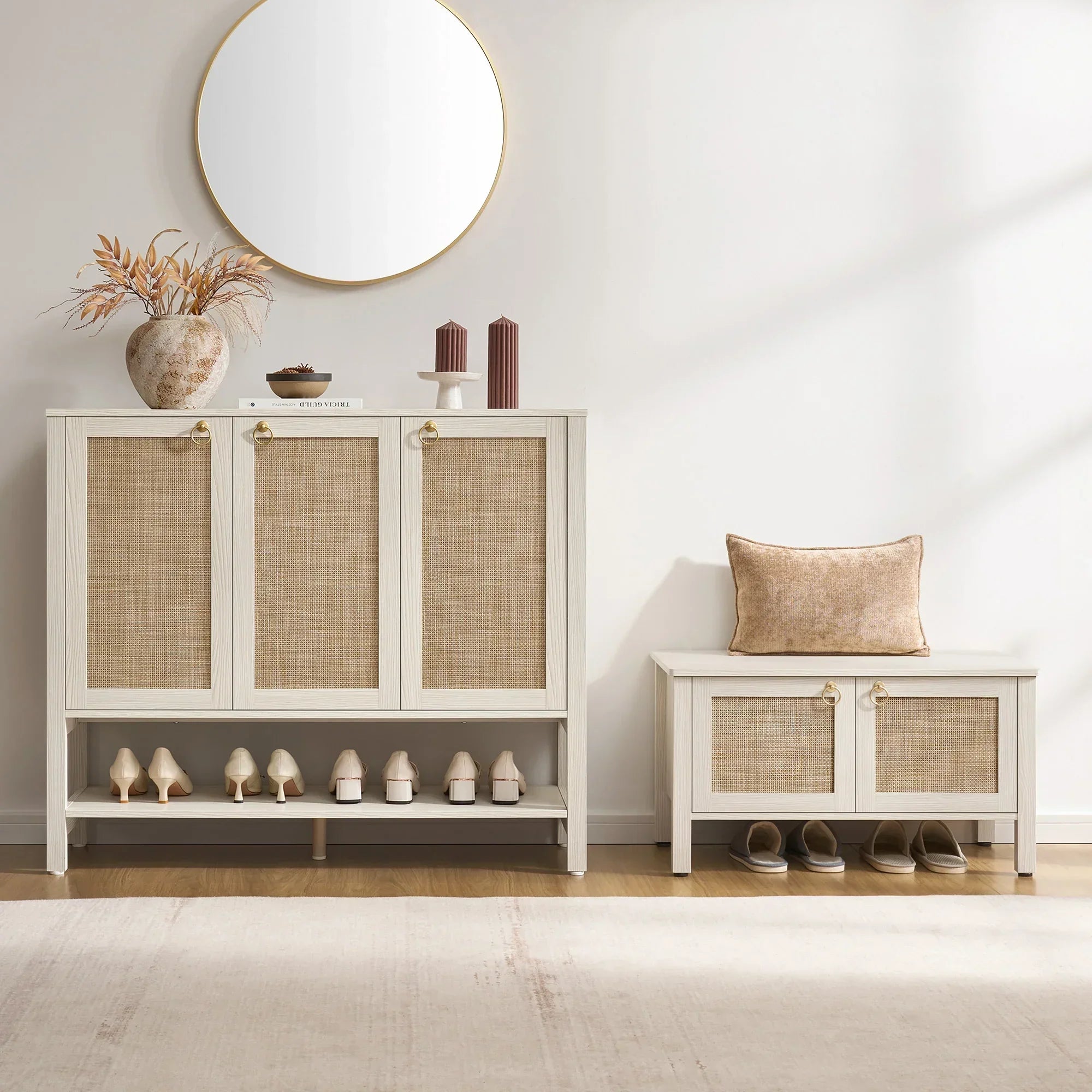 Terra 3-Door Shoe Cabinet