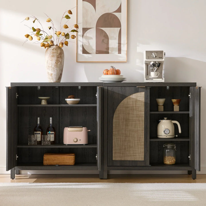 Savanna Buffet Cabinet, 2 Arched Doors