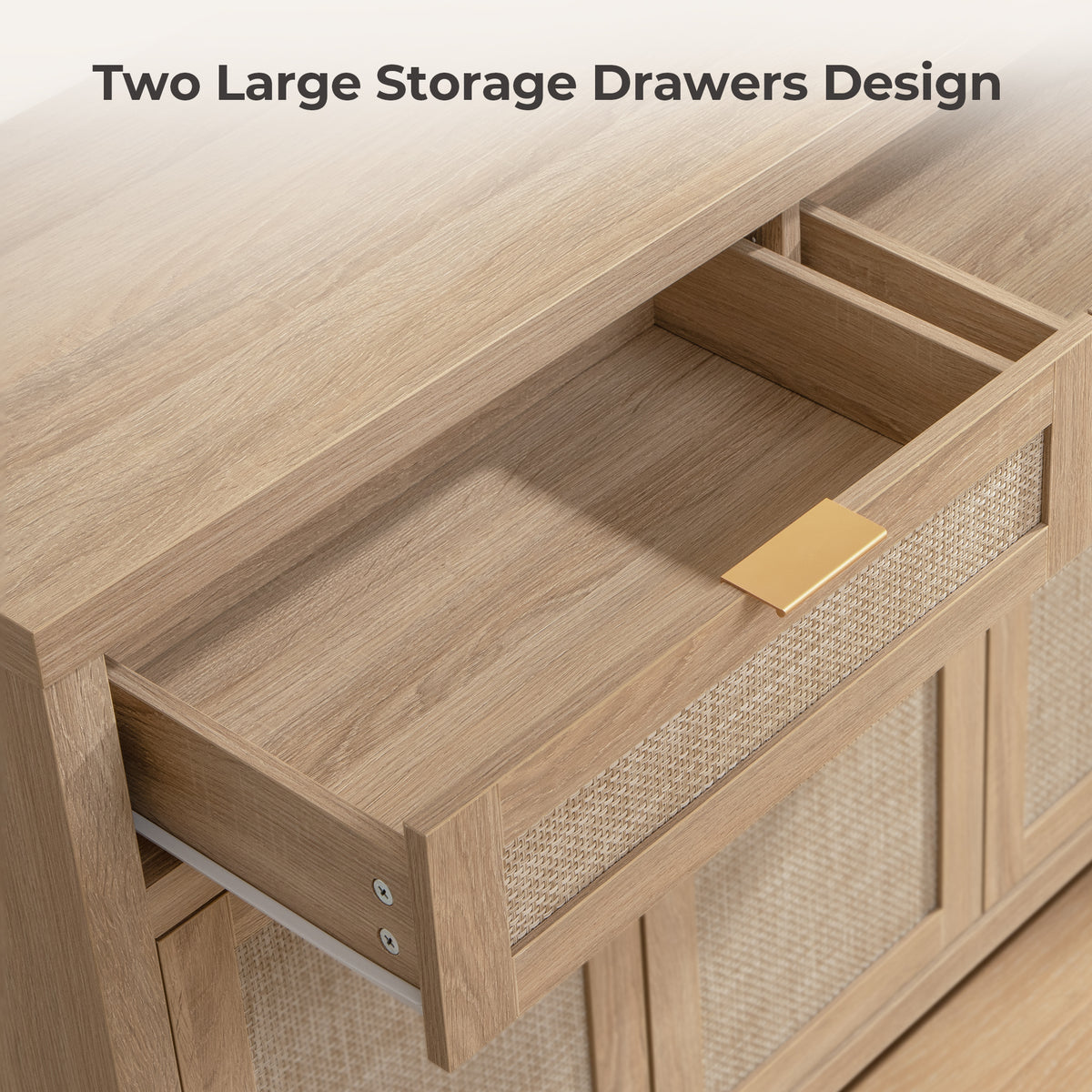 Savanna TV Stand with Drawers, 43.5Inch Wide