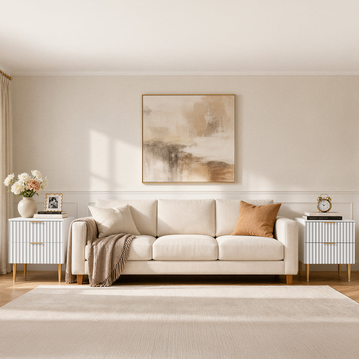 Opus Nightstand with Drawers