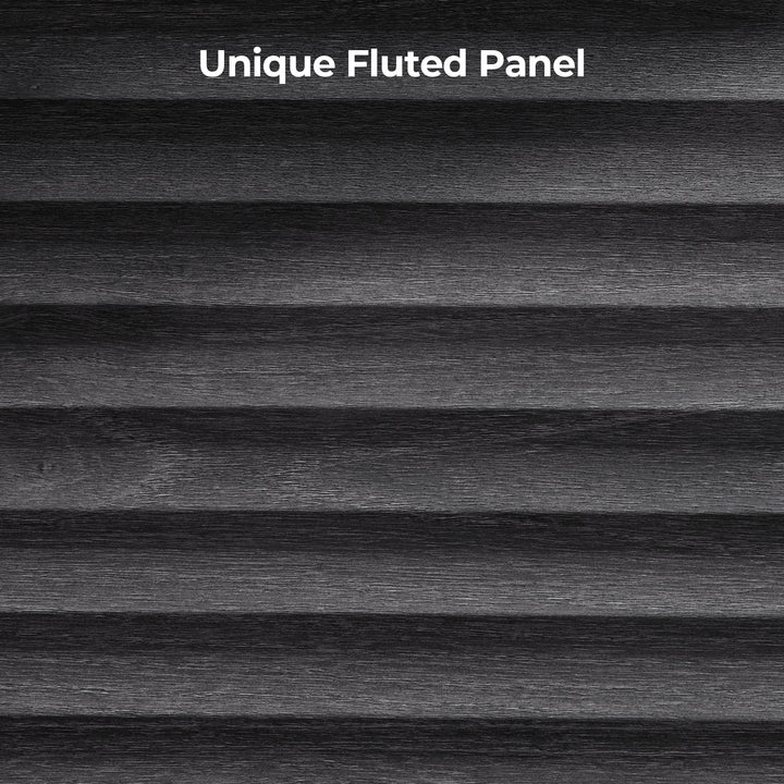 Stria Sideboard with 2 Doors for Living Room, Set of 2