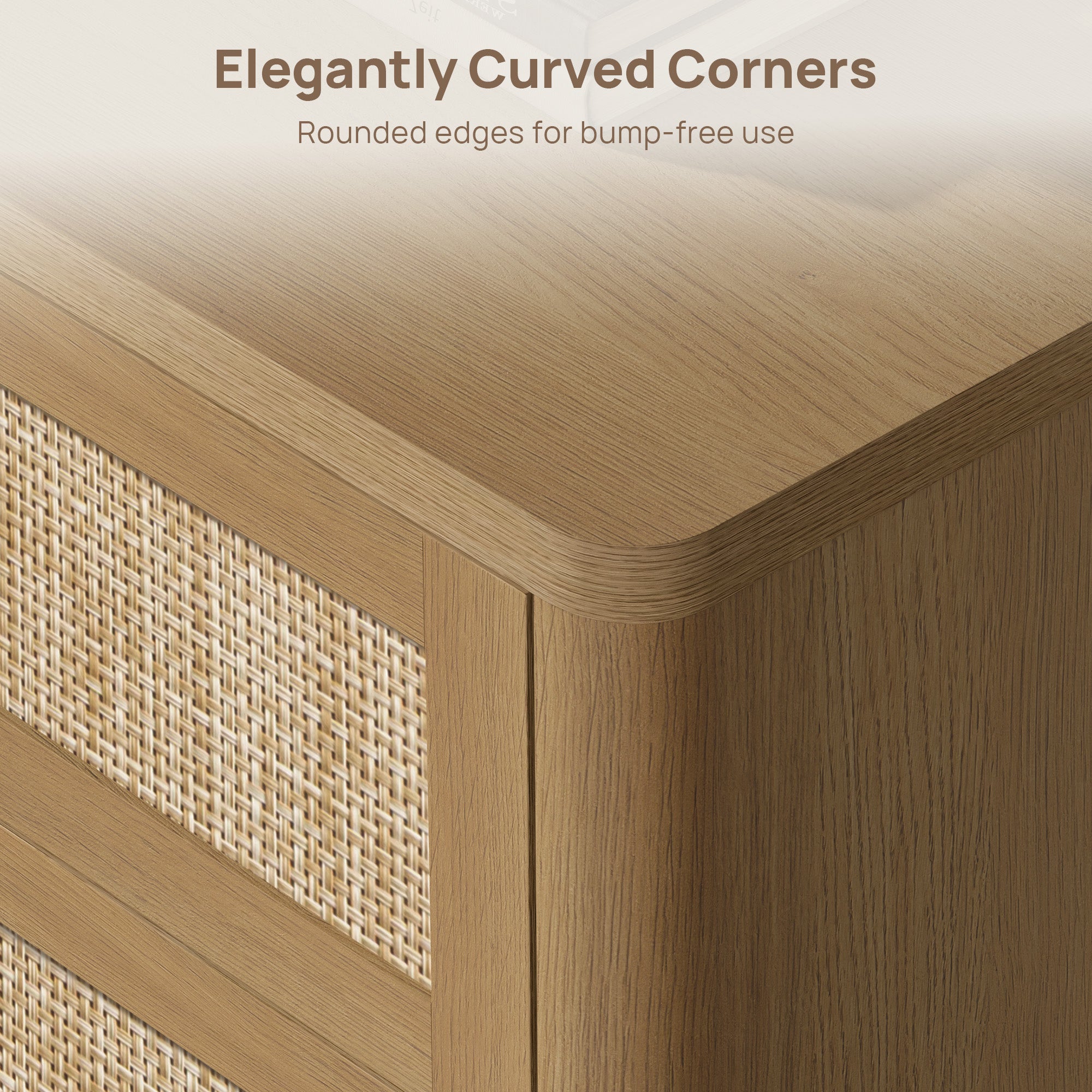 Zura Sectional 6-Drawer Dresser and Nightstand Set