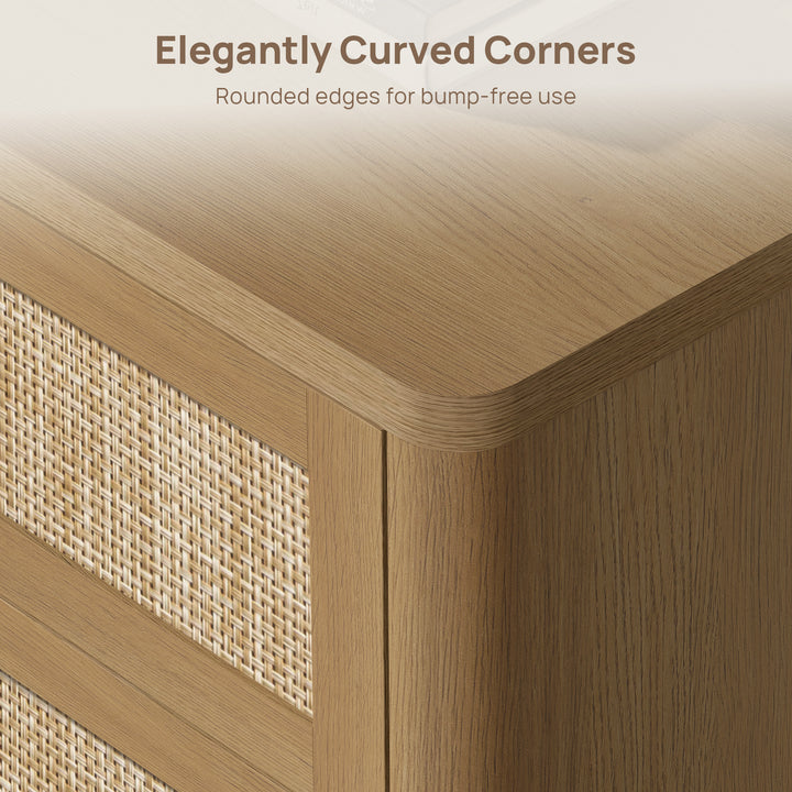 Zura Sectional 6-Drawer Dresser and Nightstand Set