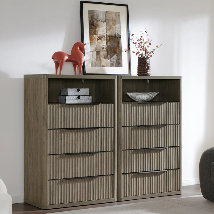 Cas Vertical 4 Drawers Dresser