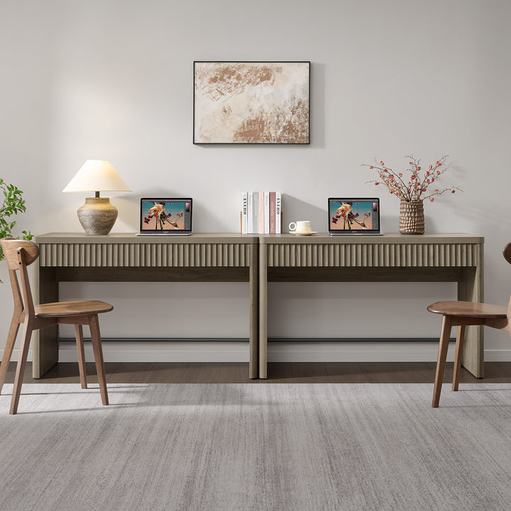 Cas Home Office Desk with 2 Drawers