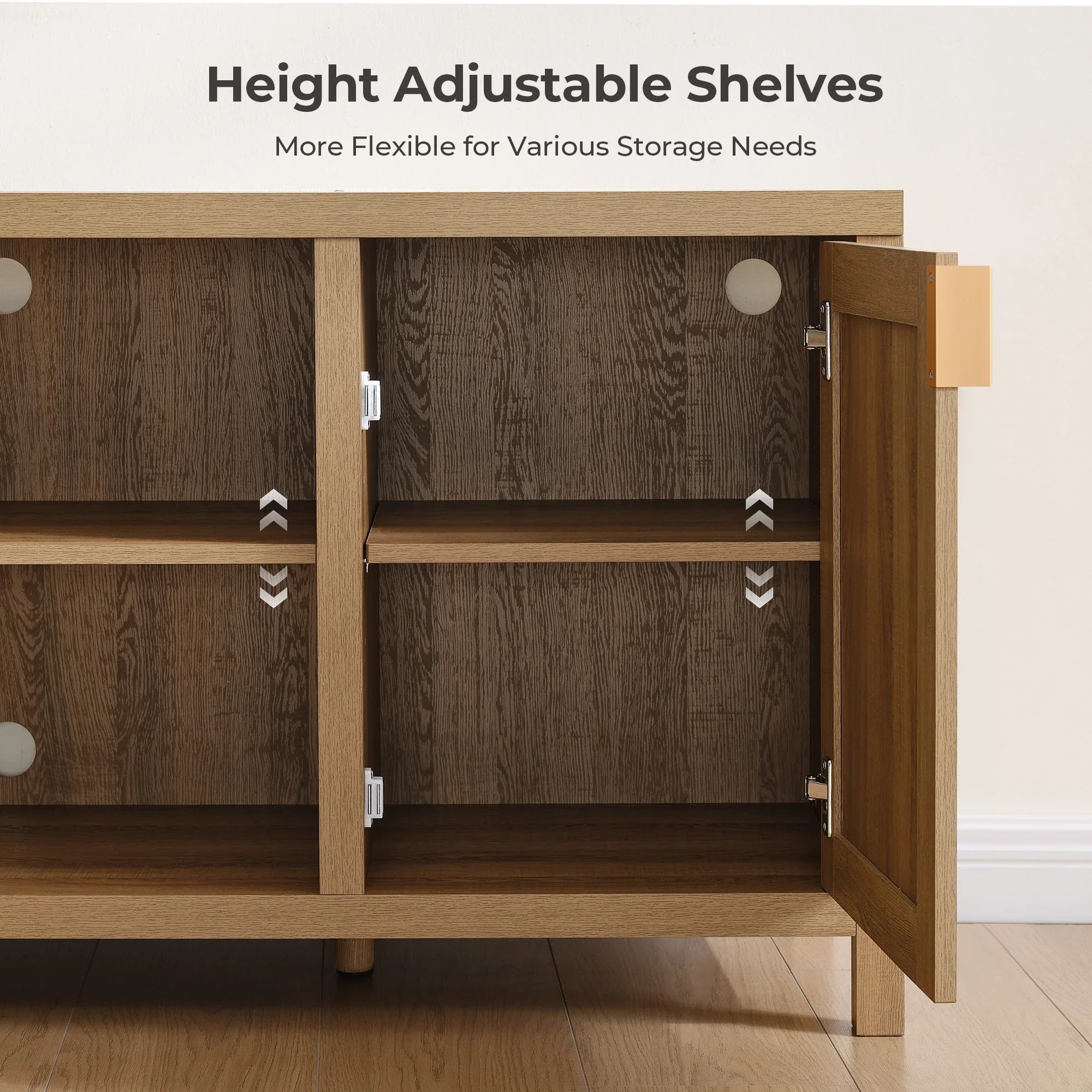 Savanna TV Stands with Shelves