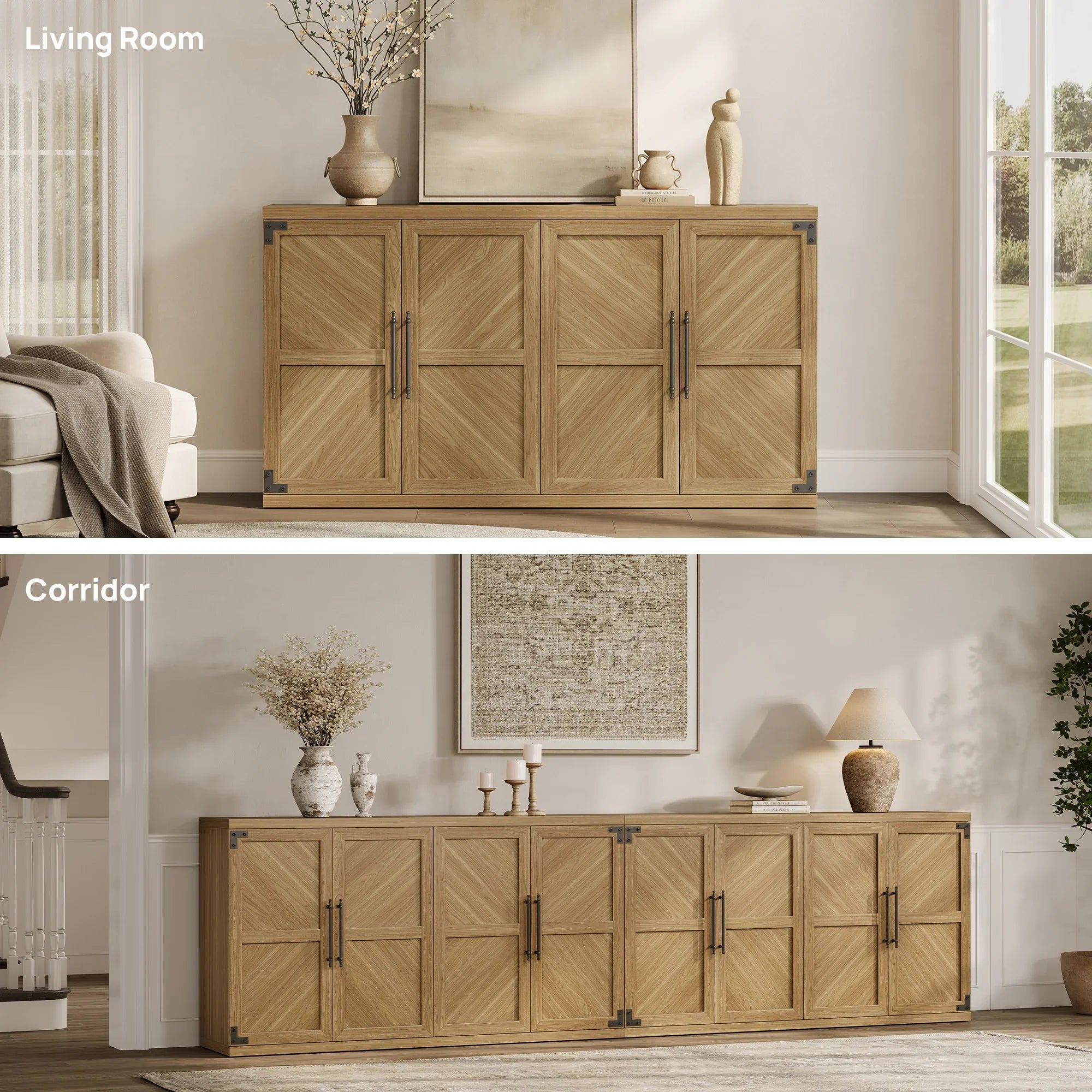 Willow Sideboard with 4 Doors